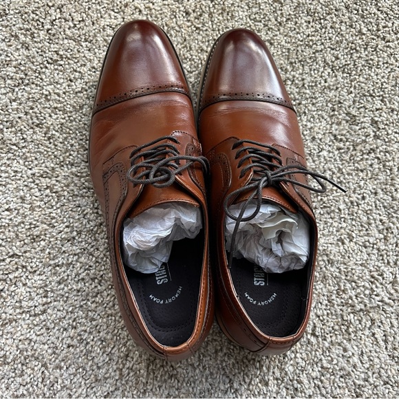 Stacy Adams Men's Dickinson Cap Toe Oxfords - Picture 5 of 6